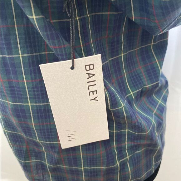 Bailey 44 Cotton  Plaid Top - Picture 7 of 8